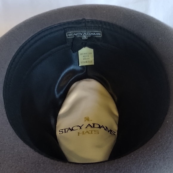 Stacy Adams Brown Fedora Hat - Picture 2 of 4